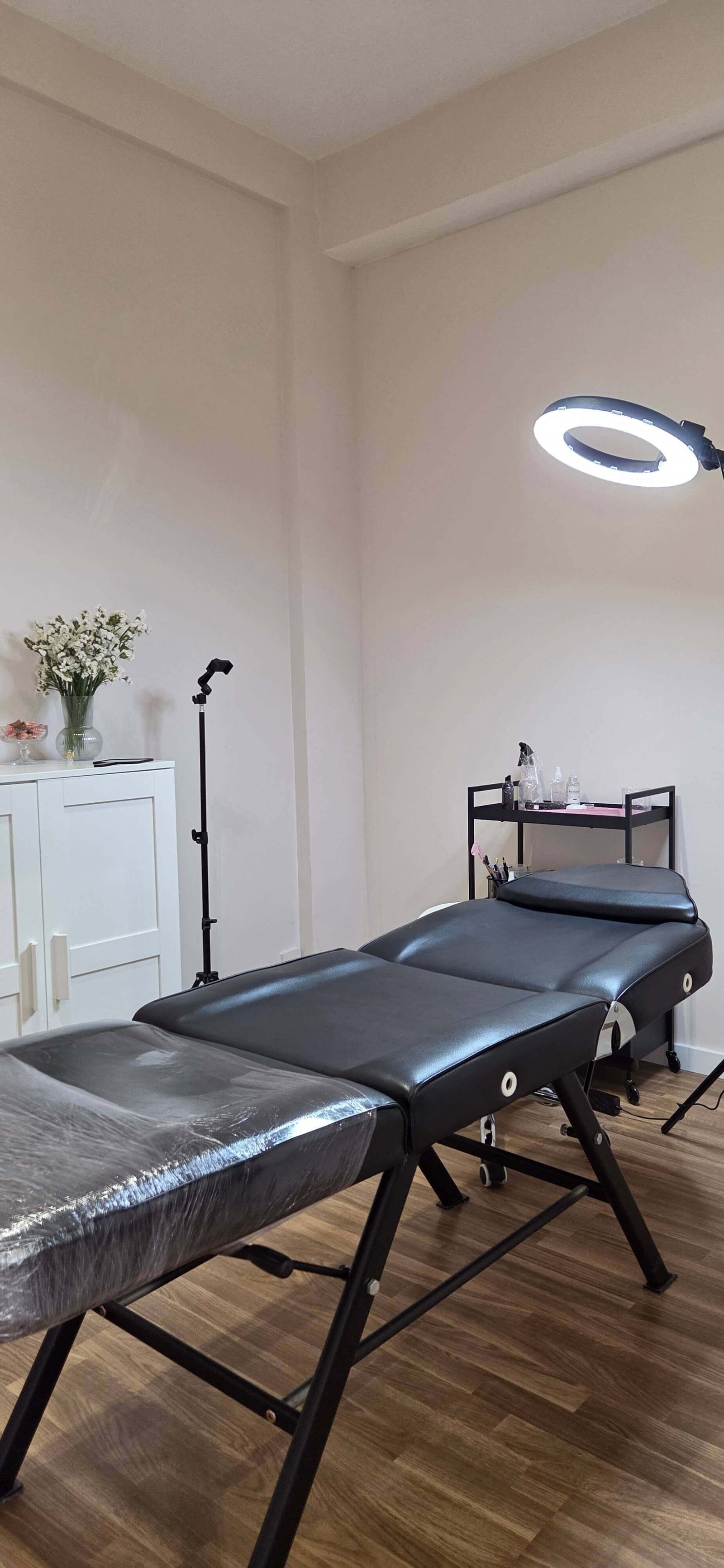 Equipamentos higienizados após cada atendimento